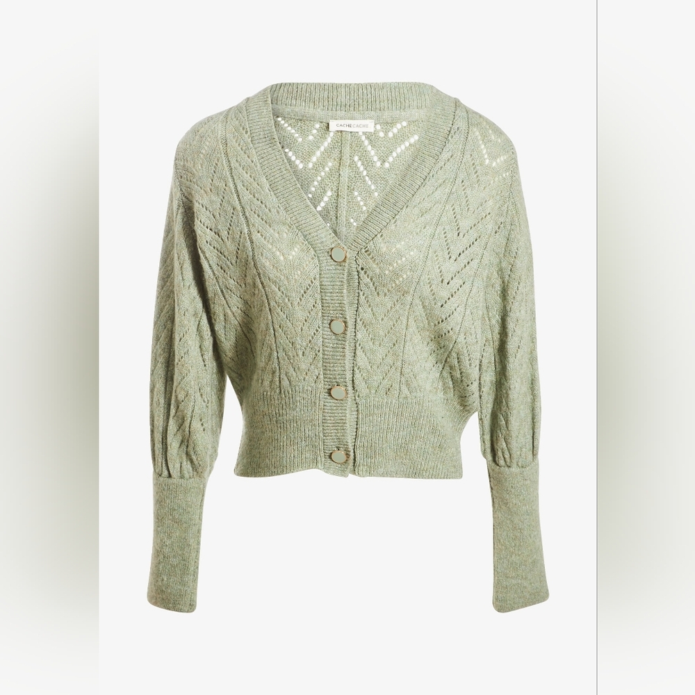 Sage Green Knitted Sweater